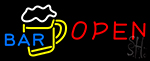 Bar Open Beer Mug Neon Sign