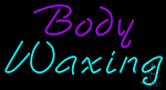 Body Waxing Neon Sign