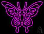 Butterfly Pink Neon Sign