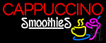 Cappuccino Smoothies Neon Sign