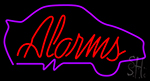 Car Alarms Logo Neon Sign