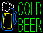 Cold Beer Mug Neon Sign