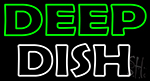 Deep Dish Neon Sign