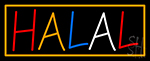 Halal Multicolor Neon Sign