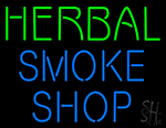 Herbal Smoke Shop Neon Sign