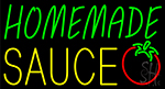 Homemade Sauce With Tomato Neon Sign