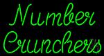 Number Crunchers Neon Sign