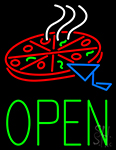 Open Pizza Neon Sign