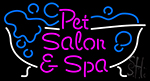 Pet Salon And Spa Logo Neon Sign