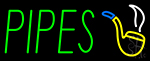 Pipes Logo Neon Sign