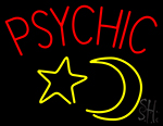 Psychic Icon Logo Neon Sign