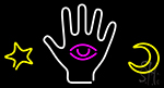 Psychin Icon Logo Neon Sign