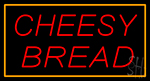 Red Cheesy Bread Neon Sign