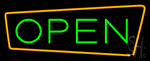 Retro Style Open Neon Sign