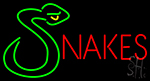 Snakes With Logo Neon Sign