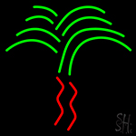 Cool Hawaiian Palm Tree Neon Sign