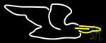 Duck Logo Neon Sign