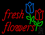 Fresh Flowers Neon Sign