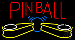 Pinball Logo Neon Sign