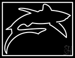 Shark Great White Neon Sign