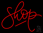 Shop Logo Neon Sign