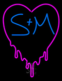 S Plus M Neon Sign