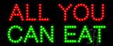 All You Can Eat Animated LED Sign