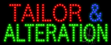 Tailor and Alteration Animated LED Sign