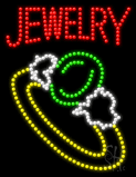 Jewelry (large size) Animated LED Sign