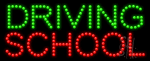 Driving School Animated LED Sign