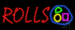 Rolls Animated LED Sign