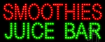 Smoothies Juice Bar Animated LED Sign
