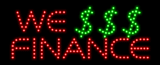 We Finance Animated LED Sign