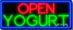 Open Yogurt Animated LED Sign