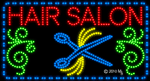 Hair Salon LED Animated LED Sign
