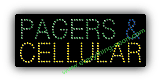 Pagers and Cellular Animated LED Sign