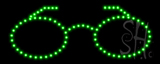 Glasses Logo LED Sign