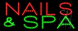 Nails & Spa LED Sign