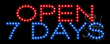 Open 7 Days LED Sign