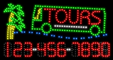 Tours Animated LED Sign