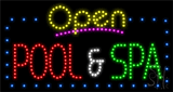 Pool and Spa Animated LED Sign