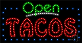 Tacos Animated LED Sign