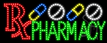 Rx Pharmacy Animated LED Sign