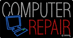 Computer Repair Animated LED Sign