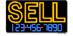 Buy Sell Trade Phone Number Changeable Animated LED Sign