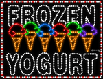 Frozen Yogurt LED Animated LED Sign