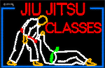 Jiu Jitsu Classes Animated LED Sign