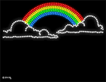 Rainbow Blank Animated LED Sign
