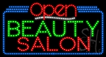 Beauty Salon Open Animated LED Sign