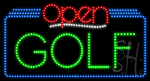 Golf Open Animated LED Sign